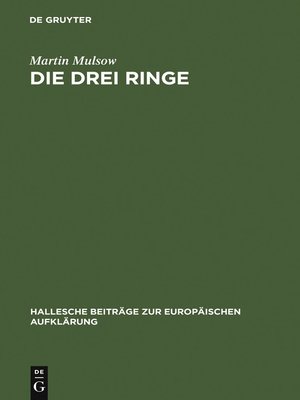 cover image of Die drei Ringe